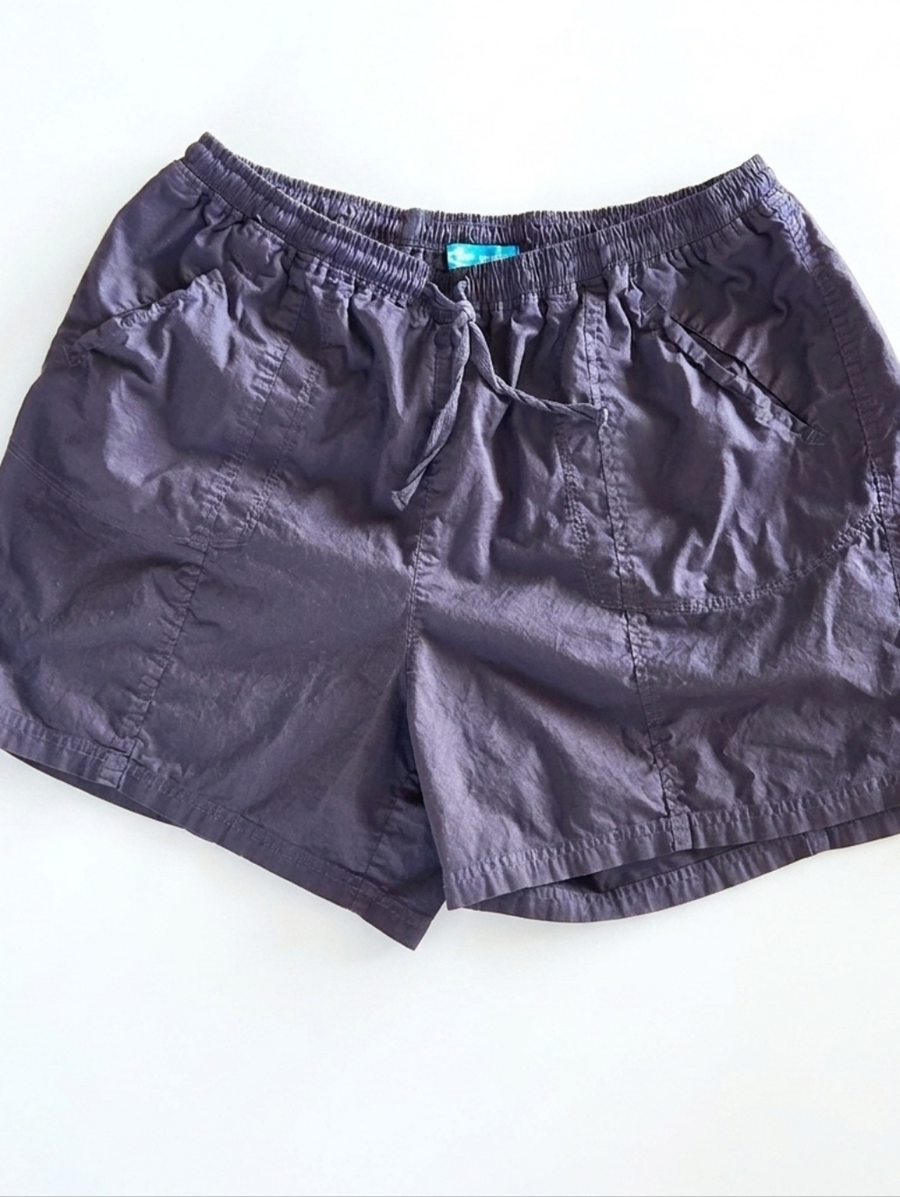 Fresh Produce Shorts Pull On Chocolate Brown Pockets 5" Inseam Cotton XL Relaxed - Picture 2 of 9